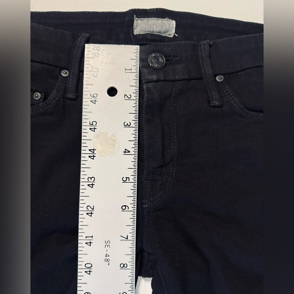 Mother Jeans The Looker Black Denim A Model Spzy SZ 27 like new! - Picture 12 of 15
